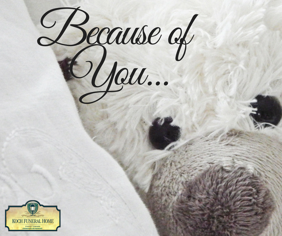 2018 - MM Blog - Because of You