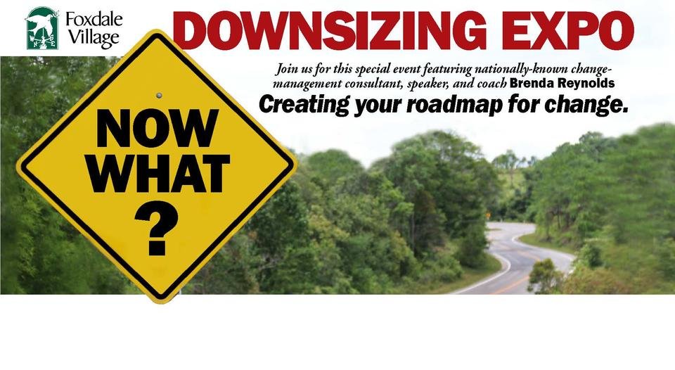 2018 - News Banner - Foxdale Downsize Expo Banner 