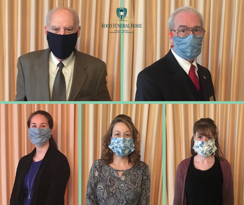 2020 - FB - Staff with Mask - Thank you Breanne