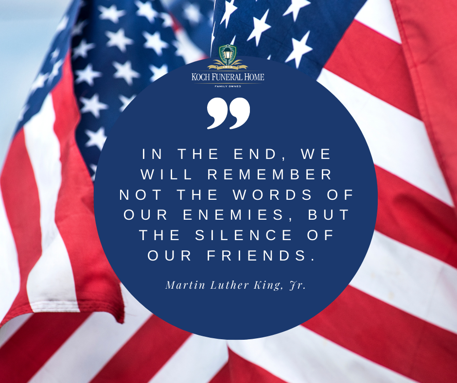 January 18 - Martin Luther King Jr. Day