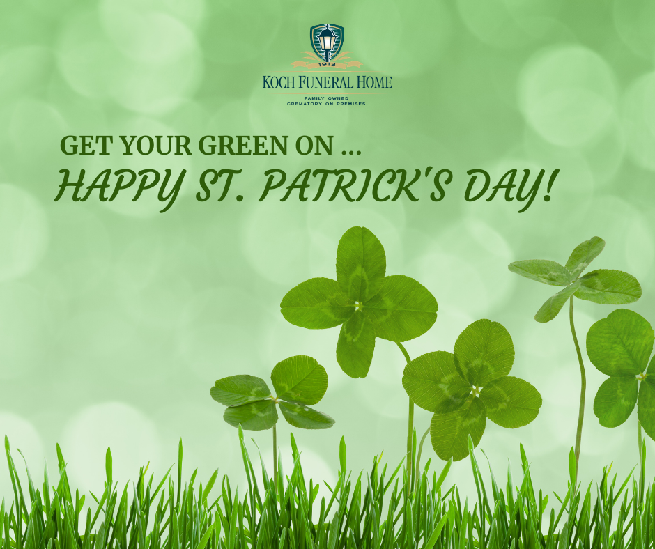 March 17 - Happy St. Patrick's Day