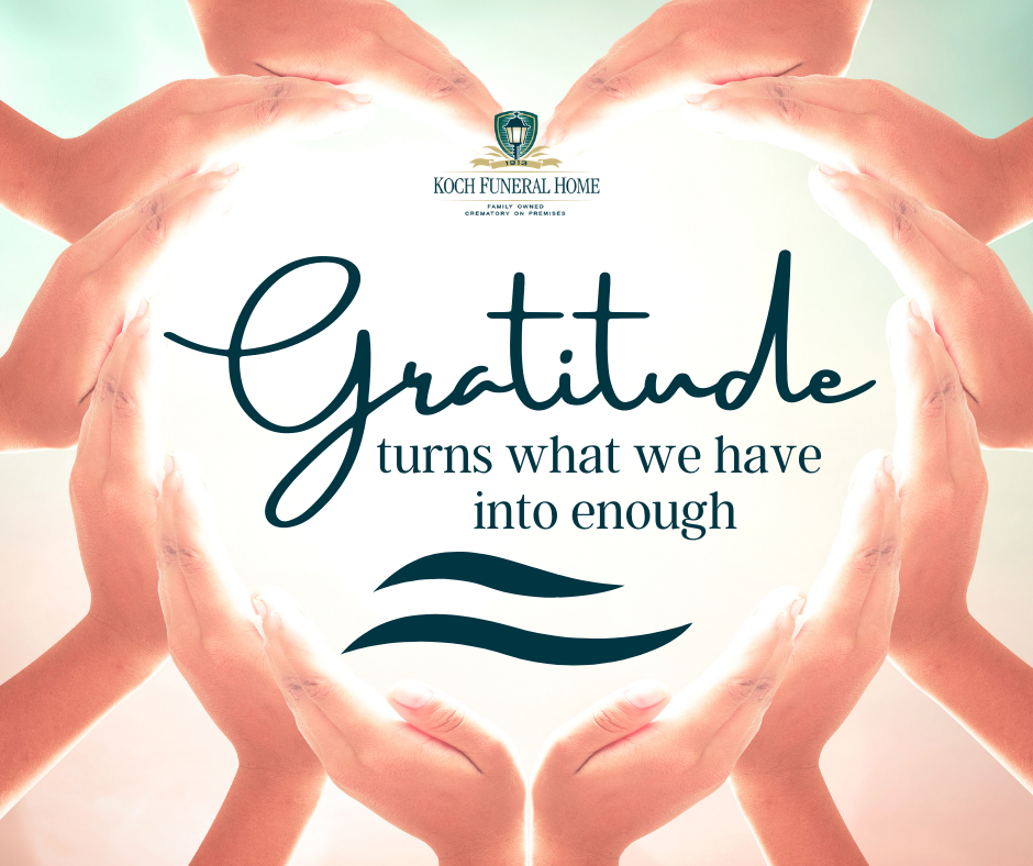 November - National Gratitude Month