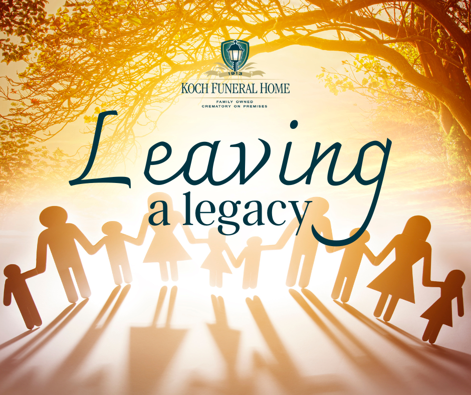 August - What Will Be Your Legacy Month