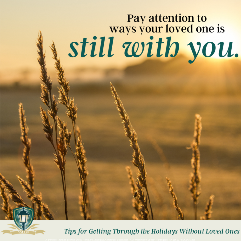 Holiday Grieving Tip 