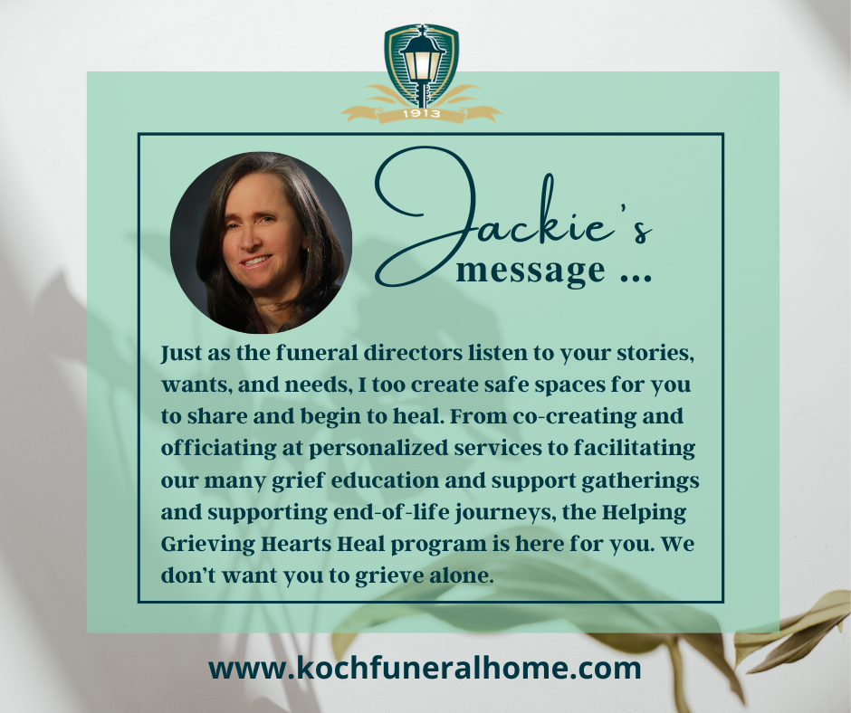 January 2023 - A Message from Jackie