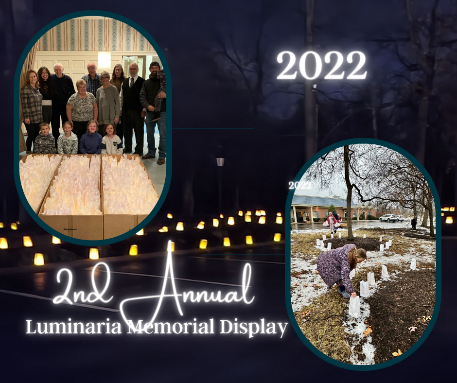 2nd Annual Luminaria Memorial Display