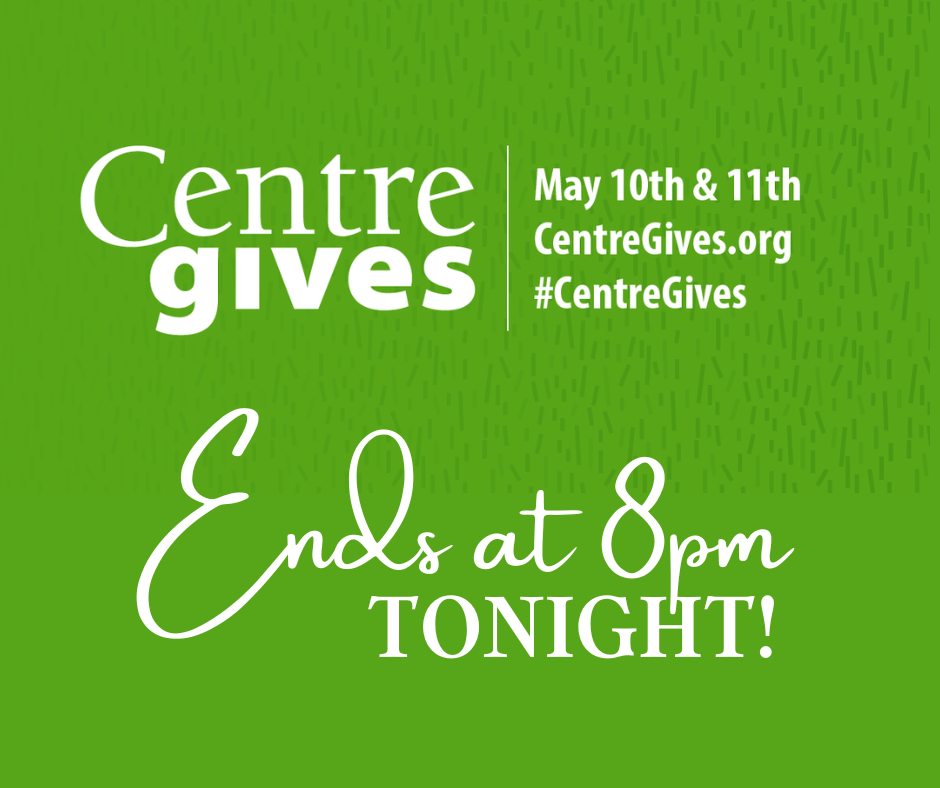 May 11 2023 - #CentreGives ends today!