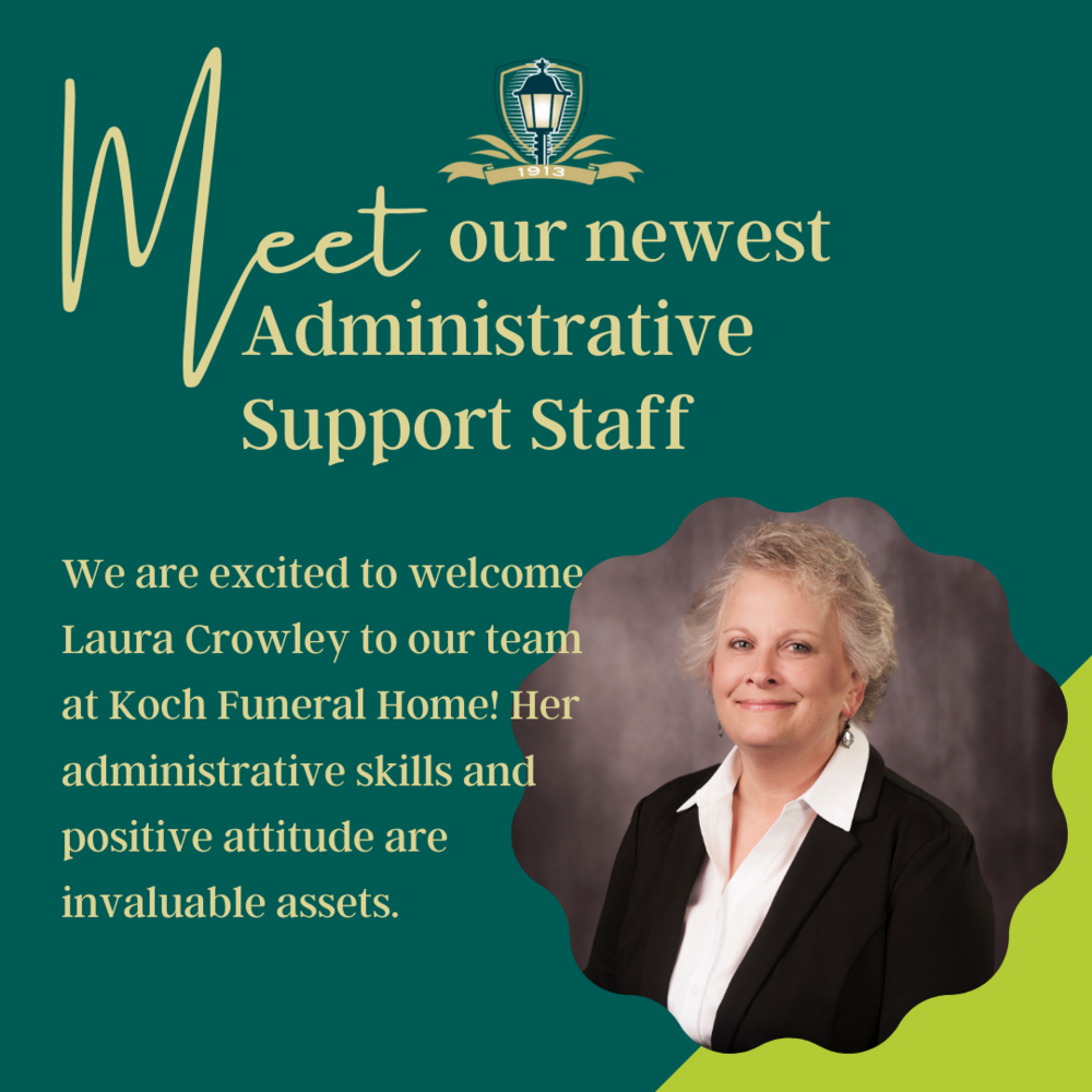 Welcome Laura Crowley!