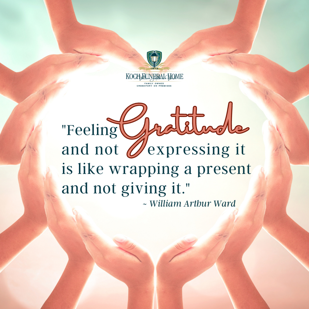 November - National Gratitude Month