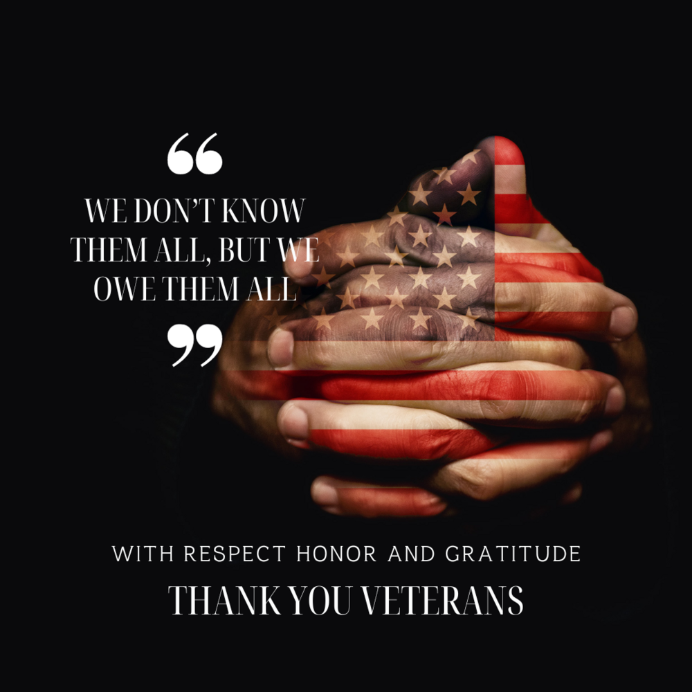 November 11 - Veteran's Day