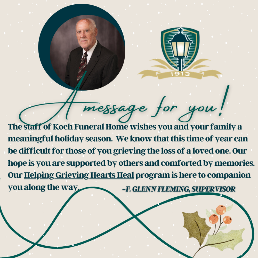 December 2023 - A holiday message from Glenn