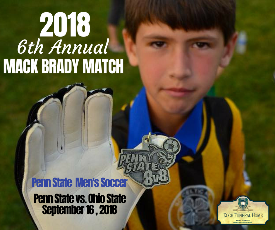 2018 - FB - 6th Annual Mack Brady PSU Mens Soccer