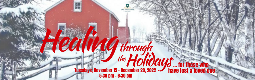 2022 - October - Gazette - Healing Through the Holidays 